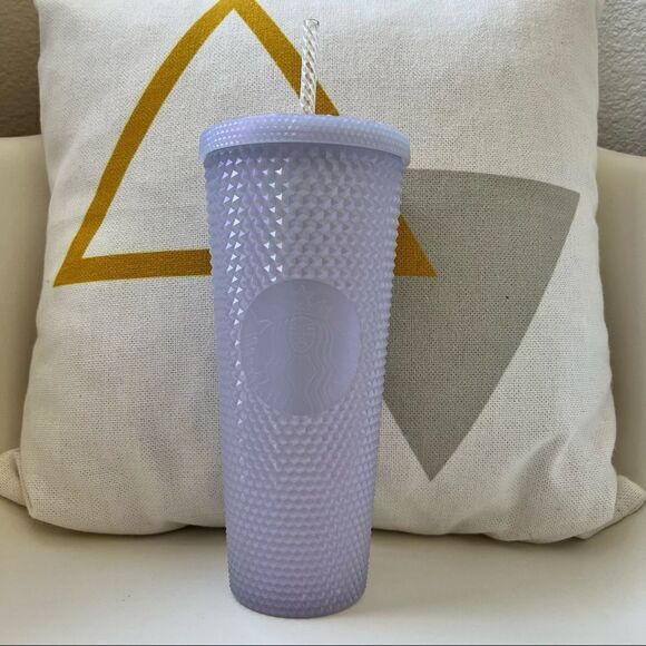 Starbucks 24oz Cold Cup Festive Bling Icy Lilac